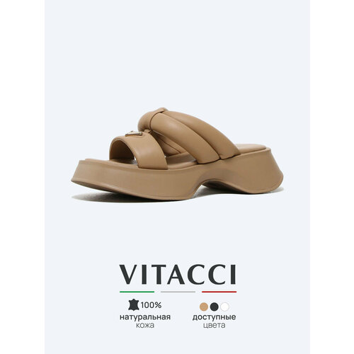 фото Сабо vitacci, размер 38, бежевый