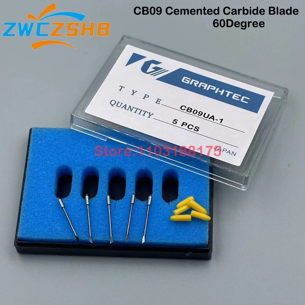 5 шт. CE5000 режущий нож для Graphtec CE6000 CE3000 CB09 CB15 лезвие ножа CB09UA-5 CB15U-5 нож из цементированного карбида