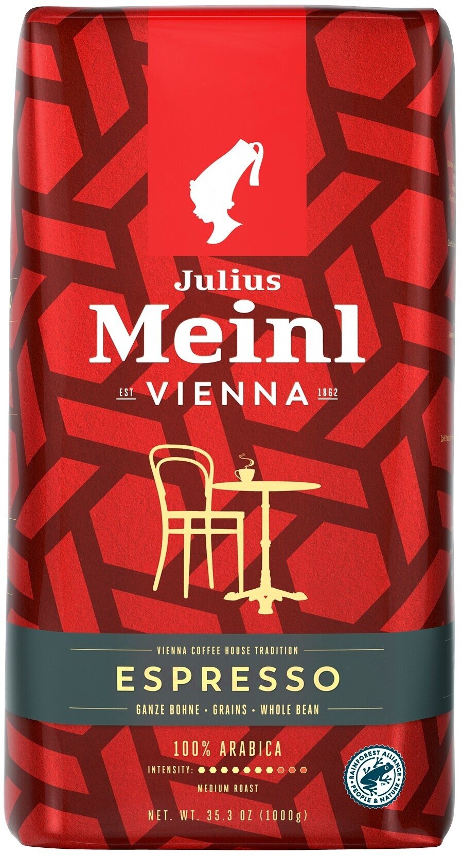 Кофе в зернах 1 кг для кофемашин 100% арабика Эспрессо Julius Meinl - фотография № 11