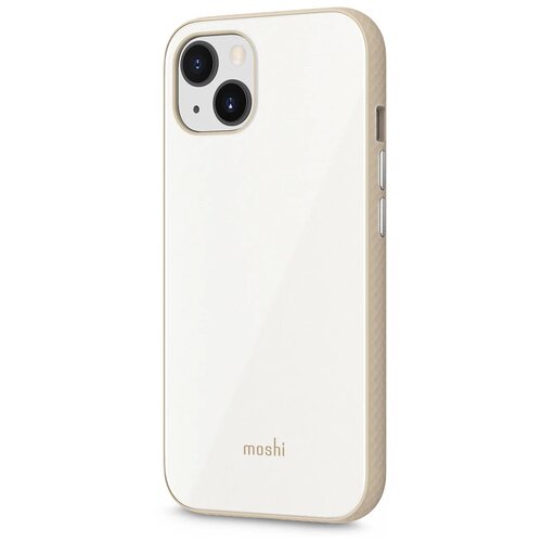 Чехол Moshi iGlaze Slim Hardshell Case для iPhone 13, pearl white