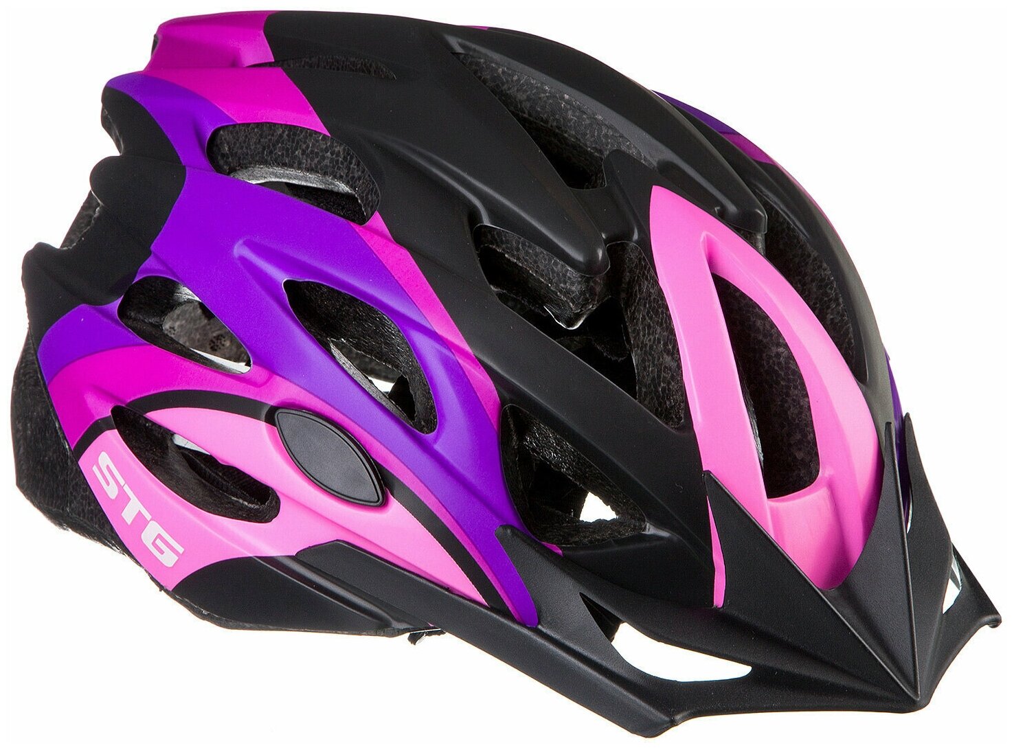 Шлем STG MV29-A (Шлем STG , модель MV29-A, размер L(58-61)cm розово/фиолет /черн, с фикс застежкой)