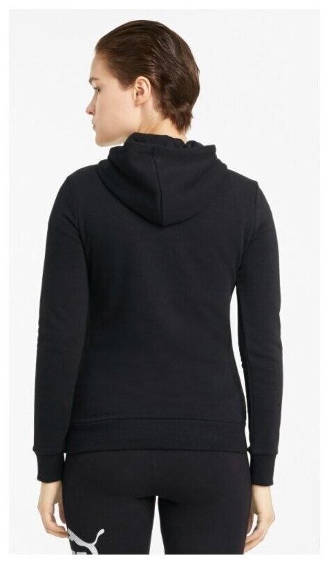 Худи спортивное PUMA Essentials Logo Women's Hoodie, размер 44, , черный — фото 1
