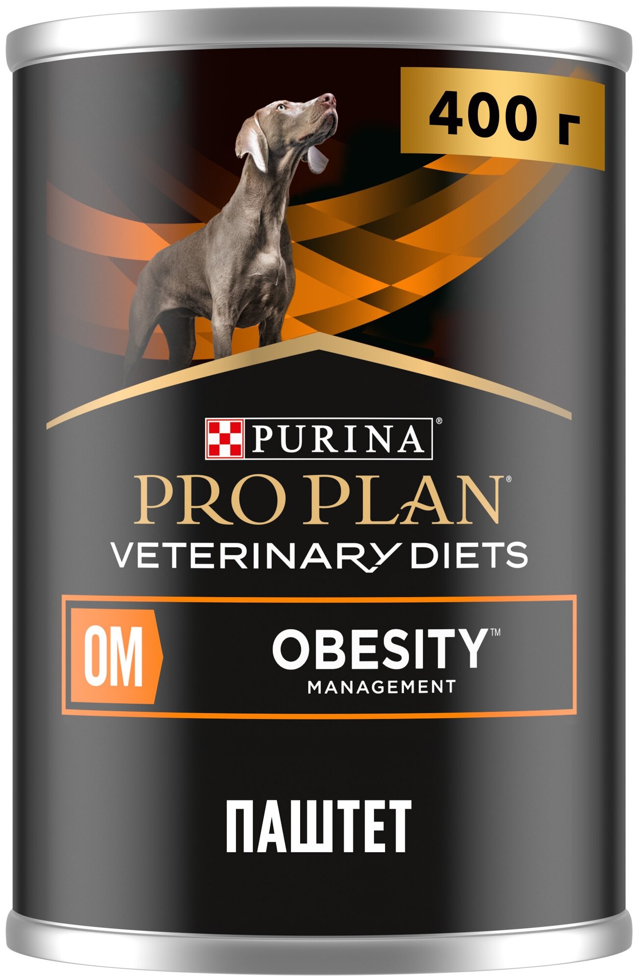 Влажный корм Pro Plan Veterinary Diets для взрослых собак при ожирении, Консервы, 400 г