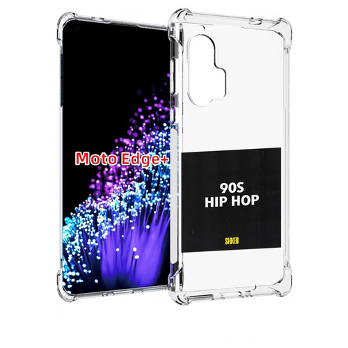 Чехол MyPads Eazy-E 90S Hip Hop для Motorola Edge+ Plus задняя-панель-накладка-бампер