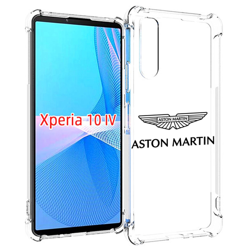 Чехол MyPads Aston-Martin мужской для Sony Xperia 10 IV (10-4) задняя-панель-накладка-бампер