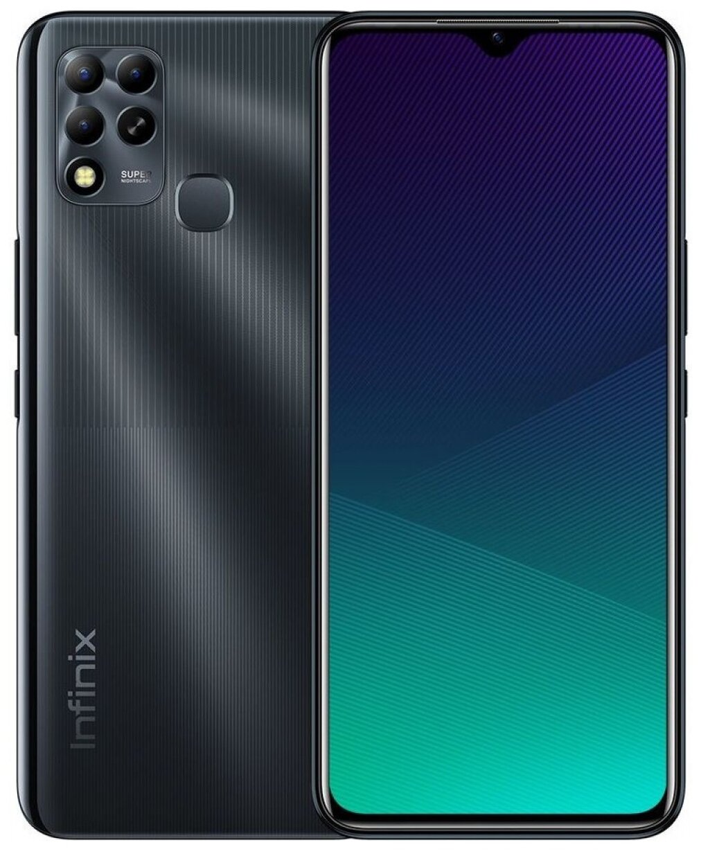 Смартфон Infinix Hot 11S 4/64GB Black