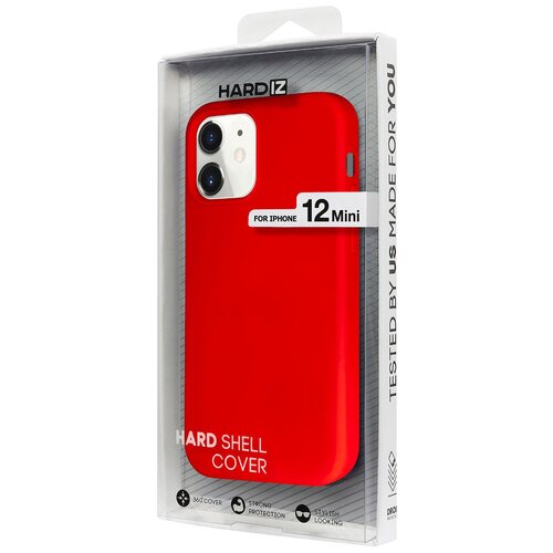 Панель Hardiz Liquid Silicone Case для iPhone 12 mini красная