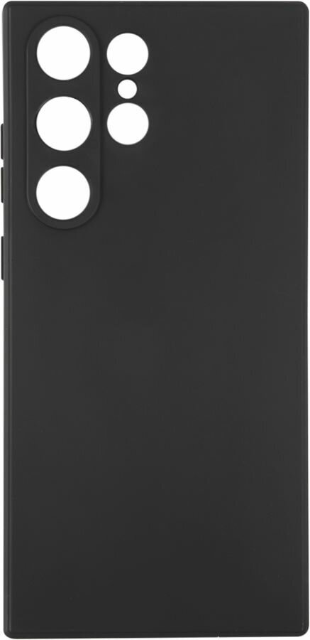 Чехол iBox для Samsung Galaxy S23 Ultra с защитой камеры и подложкой Silicone Black УТ000033677 - фотография № 4