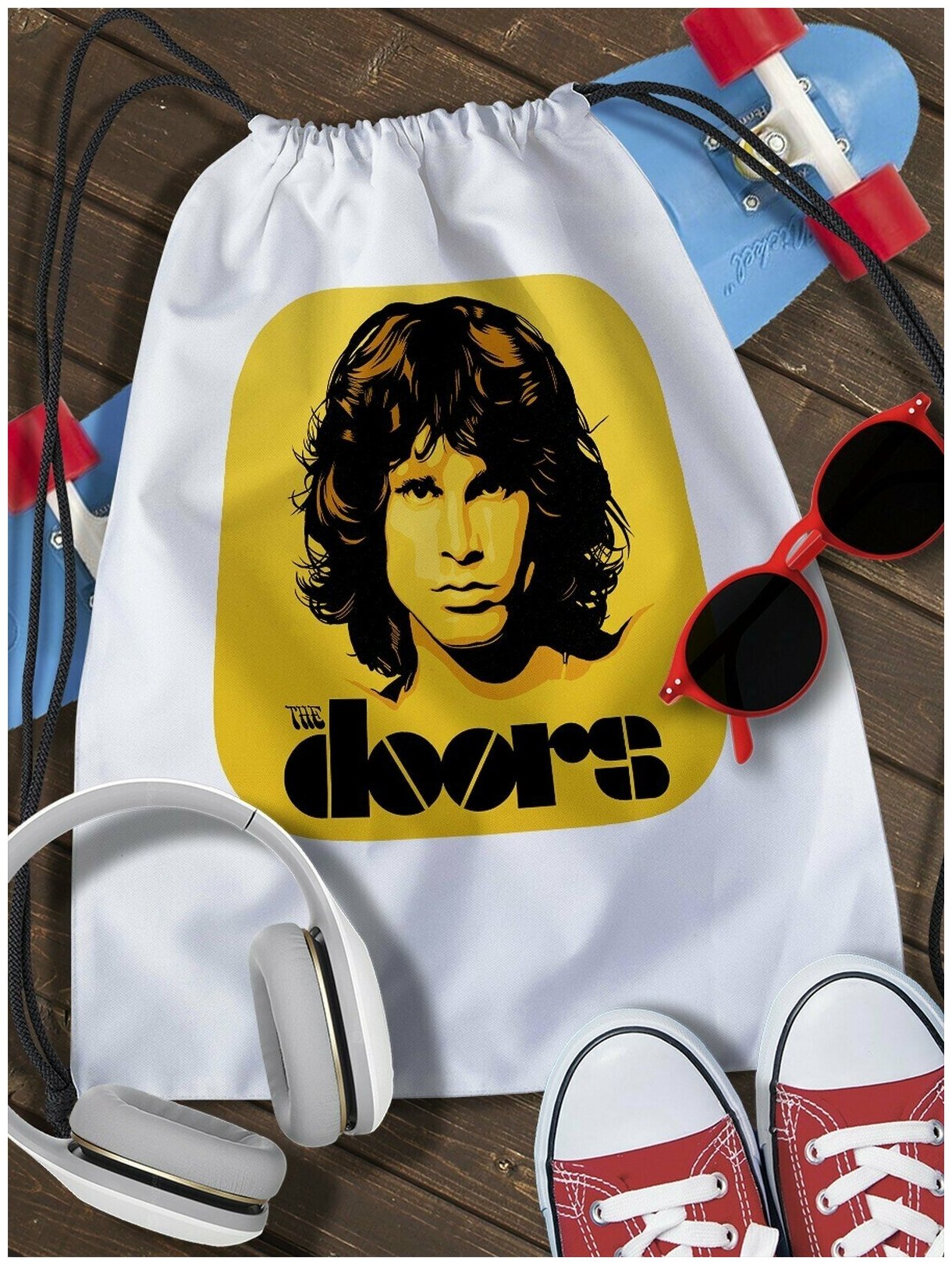 Мешок для сменной обуви The Doors - 1