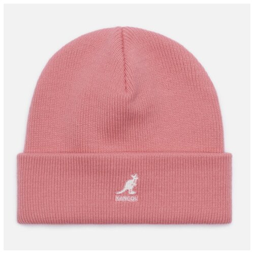 Шапка бини KANGOL, демисезон/зима, размер UNI, розовый