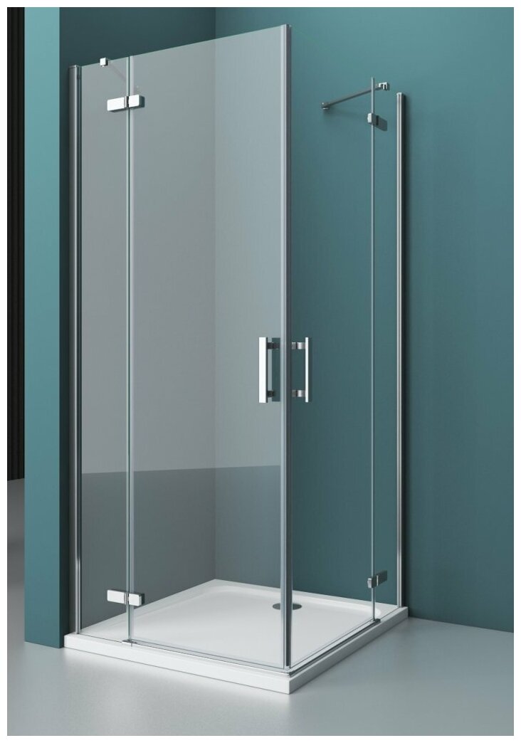 Душевой уголок BelBagno KRAFT-A-22-100-C-Cr