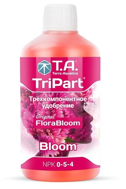 Комплект удобрений Terra Aquatica TriPart (Grow + Bloom + Micro SW) 3шт по 0,5л (GHE Flora) для мягкой воды - фотография № 5