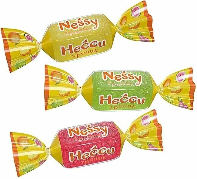 Конфеты желейные Несси тропик (5 упаковок по 0,5 кг)