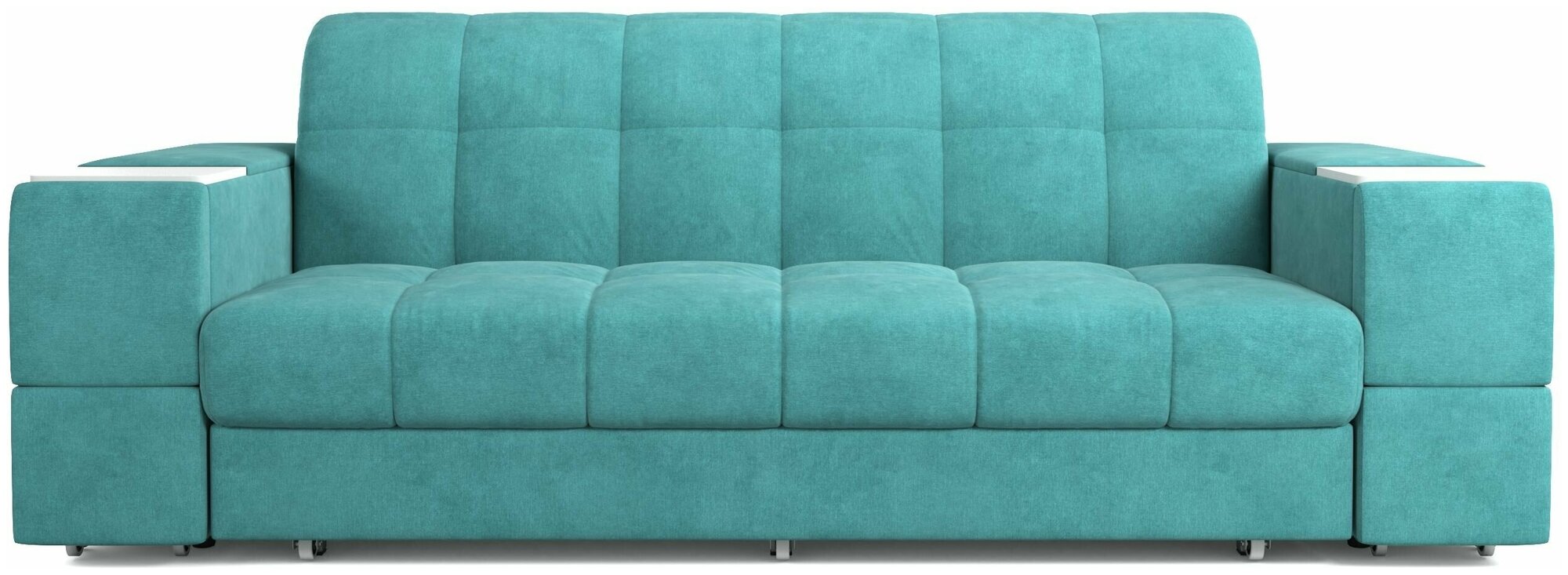 Диван-кровать Аккорд-6-прямой, а пружинном блоке , с журнальным ...