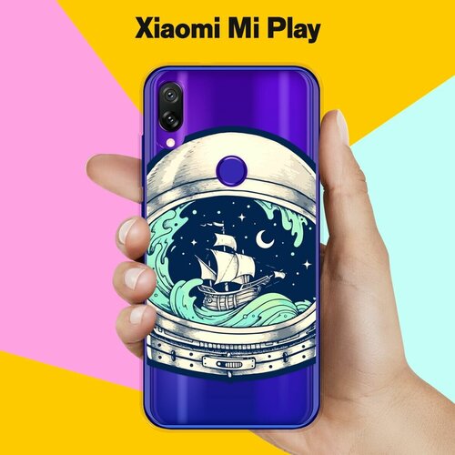 Силиконовый чехол на Xiaomi Mi Play Шторм / для Сяоми Ми Плей