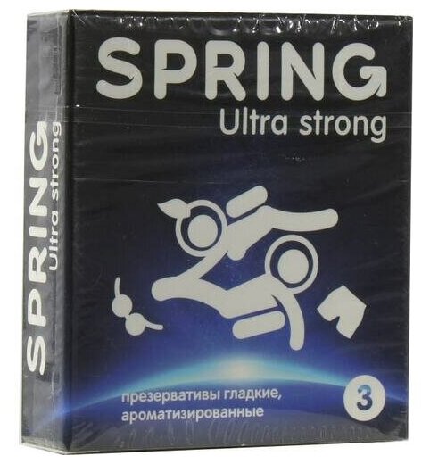 Презервативы Spring Ultra strong 3 шт