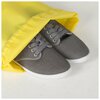 Фото #3 Мешок для обуви на шнурке, светоотражающая полоса, цвет желтый