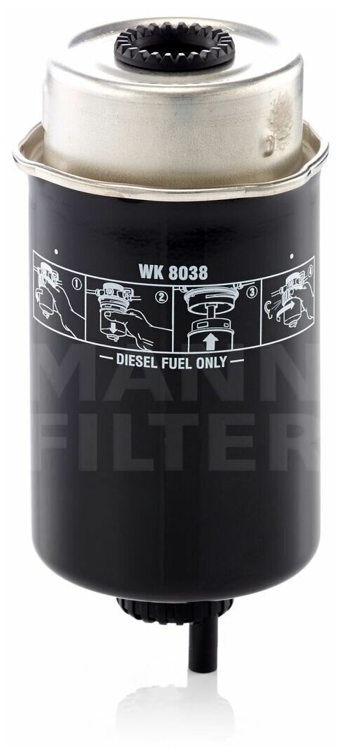 Топливный фильтр Mann-Filter - фото №15