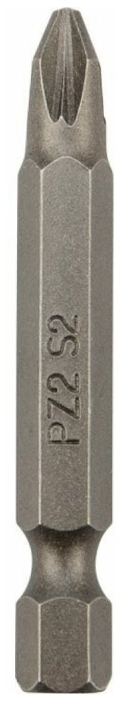 Бита PZ2x50мм для шуруповерта сталь S2 (уп.5шт) (лента) Kranz KR-12-6322 - фотография № 1