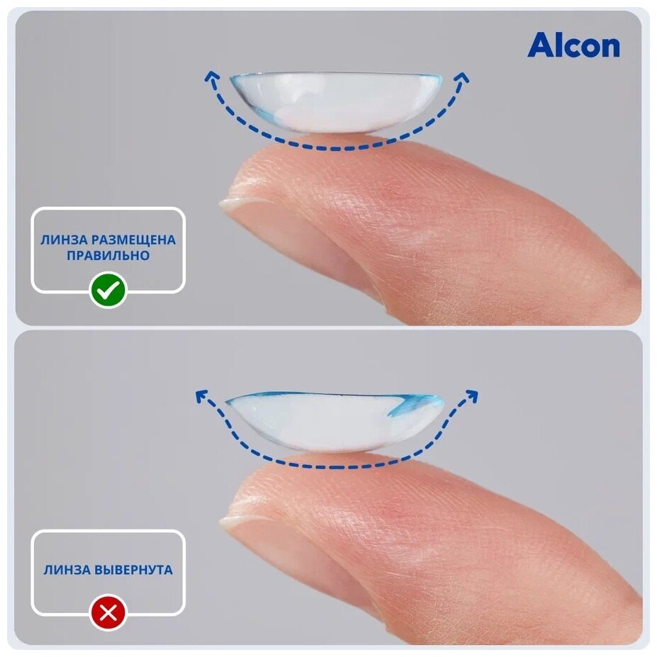 Контактные линзы Alcon Air optix Plus HydraGlyde for Astigmatism, 3 шт., R 8,7, D -1,25, CYL: -1,75, AХ: 20 - фотография № 16