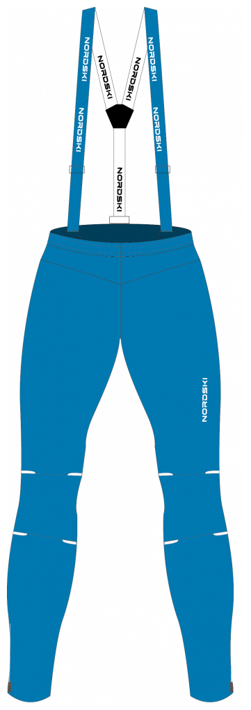 брюки Nordski, размер 48/M, голубой