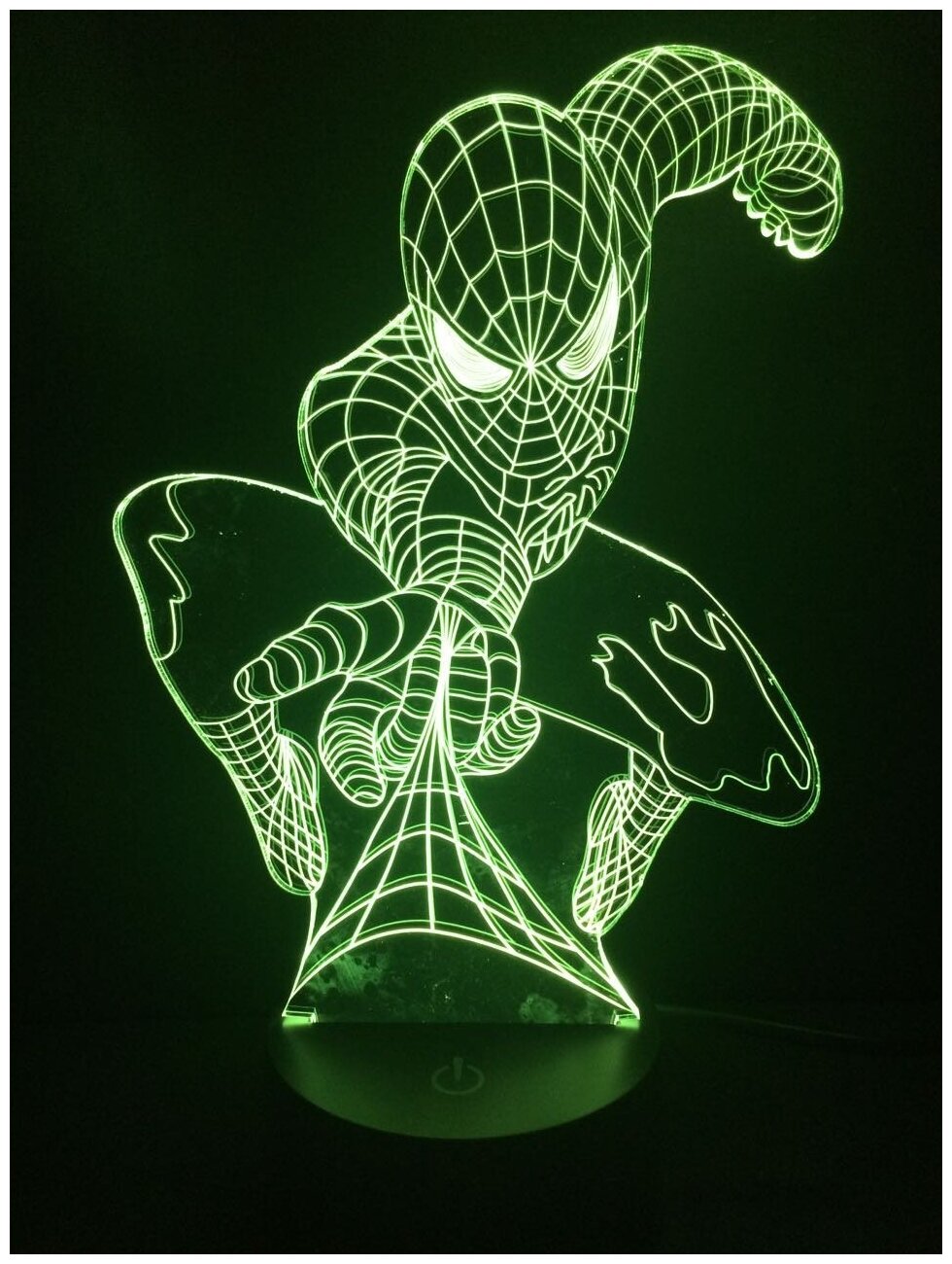 3D Светильник " Человек Паук " №45 - фотография № 9