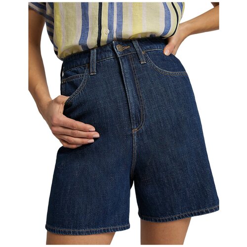 фото Шорты lee stella short rinse женщины l37ena36 30