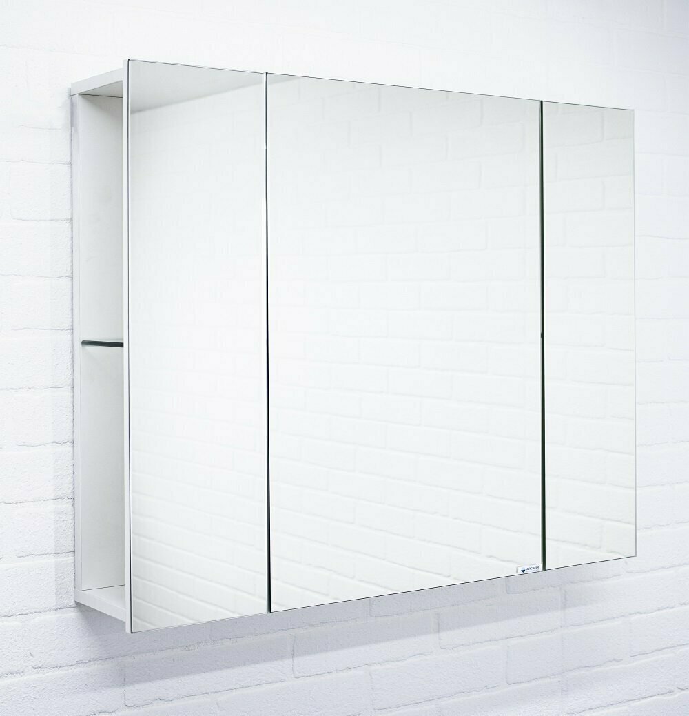 фото Шкаф-зеркало Мега 105 айсберг