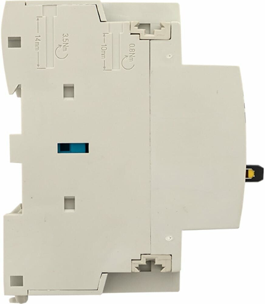 Контактор модульный КМ РУ 63А, 1NO+1NC (2 модуля), EKF PROxima - фотография № 4