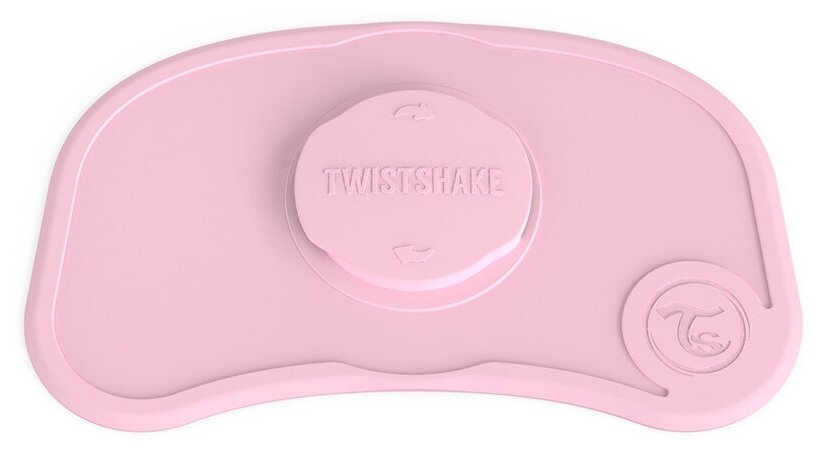 Коврик Twistshake Click Mat Mini. Пастельный розовый (Pastel Pink). Возраст 6+m.