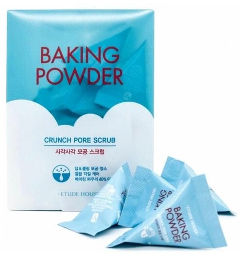 Etude Набор скрабов для очищения кожи лица с содой / Baking Powder Crunch Pore Scrub.