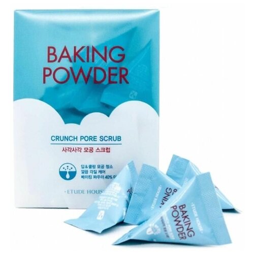 Etude House Скраб для лица с содой в пирамидках - Baking powder crunch pore scrub скраб для лица в пирамидках с содой