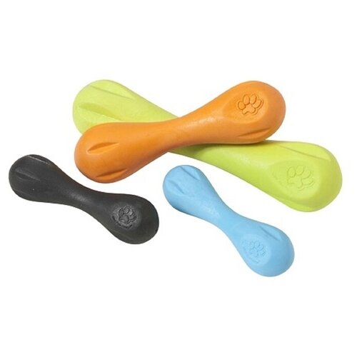 West Paw игрушка для собак гантеля Hurley XS 11,5 см голубая