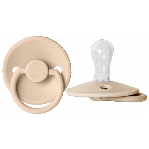 Пустышка Paomma с соской из силикона, S (0-6 мес), Blue