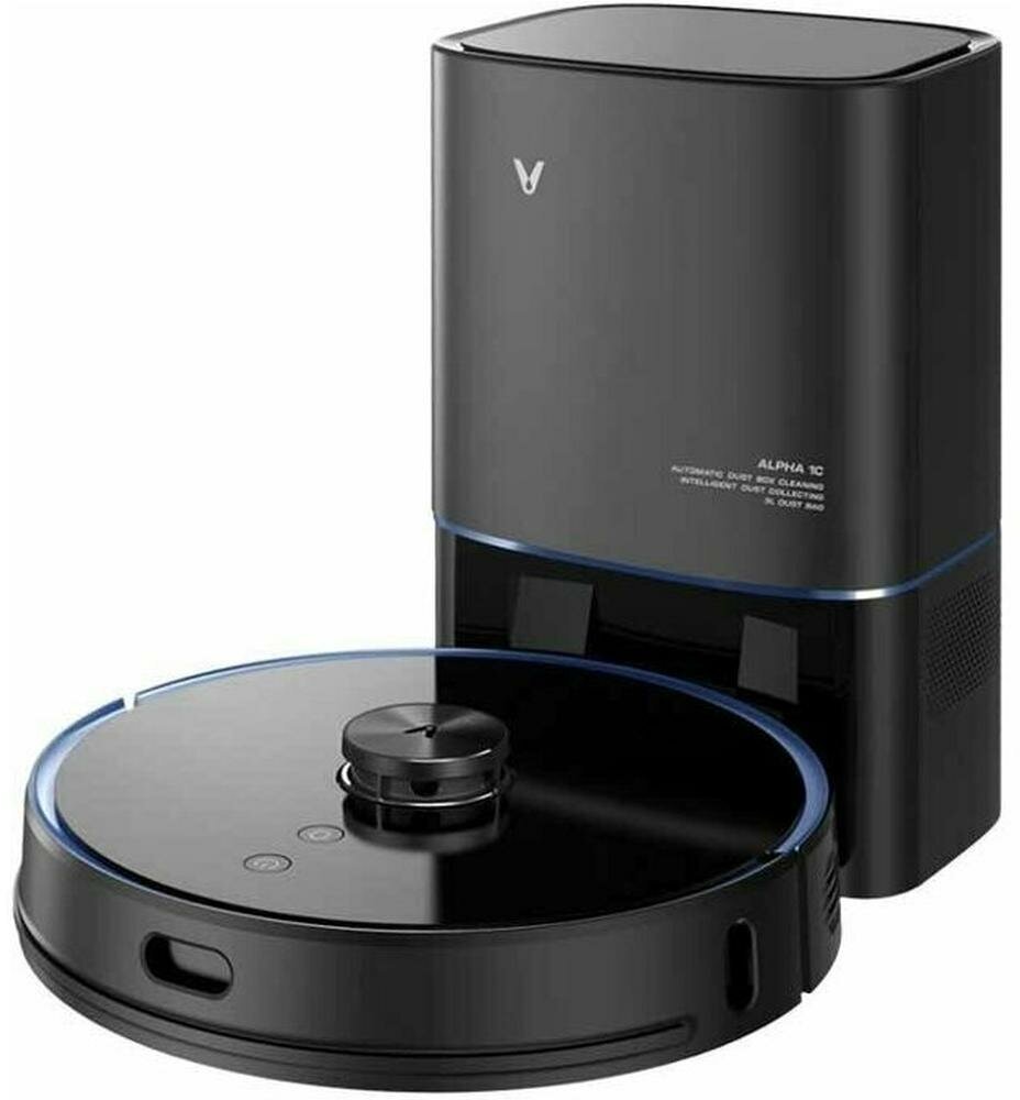Робот-пылесос Viomi Vacuum cleaning Robot S9 UV Black V-RVCLMD28C - фото №1