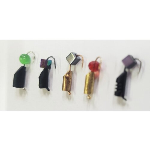 мормышка столбик/ мормышка гвоздешарик/ мормышка столбик комплект 5 штук