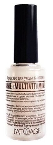 L'atuage Средство для ногтей питание MULTIVITAMIN BOMB 8.5г (L'atuage)