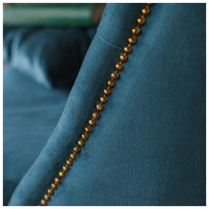 Тундра Гвозди декоративные 19х22 мм цвет золото в упаковке 50 шт