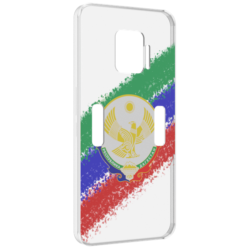 Чехол MyPads герб флаг Дагестана для ZTE Nubia Red Magic 7 Pro задняя-панель-накладка-бампер