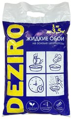 Жидкие обои DEZIRO. ZR19-1000. 1кг, оттенок Светло-серый