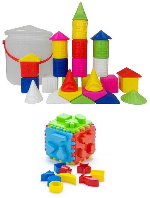 Развивающие игрушки для малышей: Сортер 