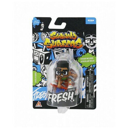 Subway Surfers Игрушка Фигурка коллекционная Skating Fresh 5 см 38466