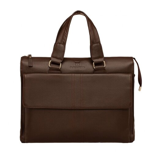 фото Мужская кожаная деловая сумка blackwood berney brown 1074702.1