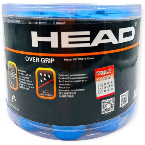 Намотка овергрип HEAD Over Grip 60Р Синий