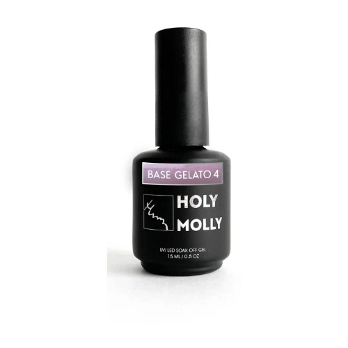 HOLY MOLLY Base Gelato, №04, 15 мл holy molly базовое покрытие base gel 02 15 мл