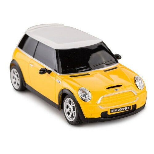 Машина р у 1:24 MINI, цвет жёлтый 27MHZ радиоуправляемые игрушки rastar машина mini радиоуправляемая 1 24 27mhz