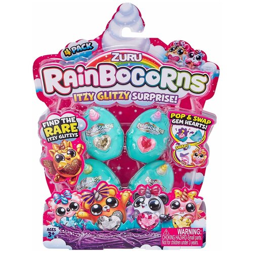 Игрушка Rainbocorns Rainbocorns Itzy glitzy surprise S1 в яйце в непрозрачной упаковке (Сюрприз) 9208-S001