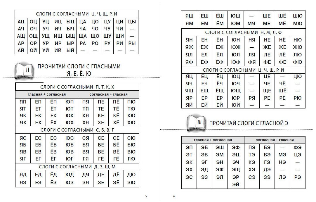 Я читаю. Слоги. Слова. Предложения. Тексты. Для детей 6-7 лет - фото №4
