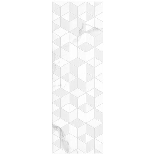 Декор Ceramika Konskie Calacatta Geo Decor Rett 25x75 0.38 м2