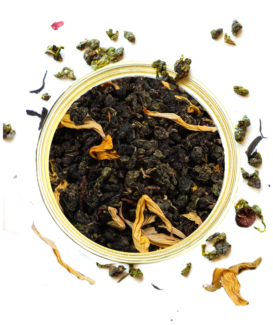 Чай Первая Чайная Компания Персиковый улун зеленый 165г - фото №3